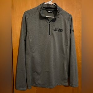 Women’s North Face quarter zip up size XL..Norfolk Southern Brand New